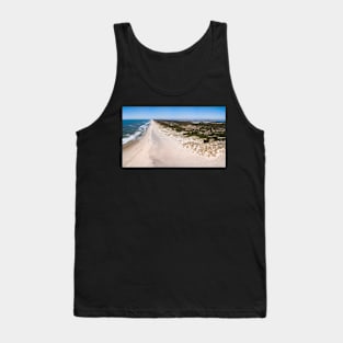 Aerial view of Torreira beach Tank Top